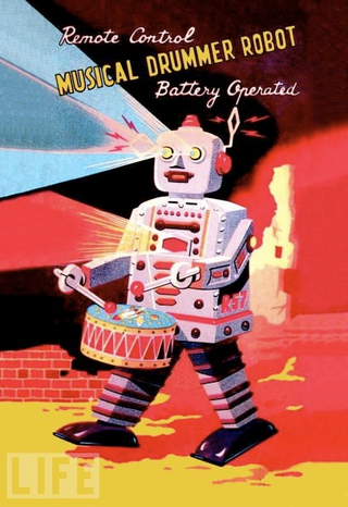 Illustration for article titled The Trippy Robot Toys of Yesteryear